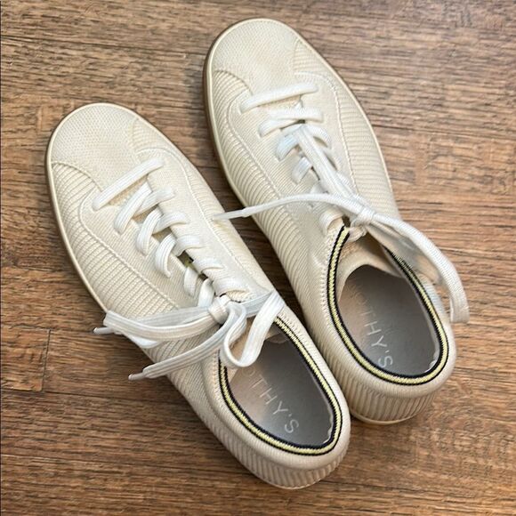 Rothy's Cream Athletic Shoes - Picture 2 of 9
